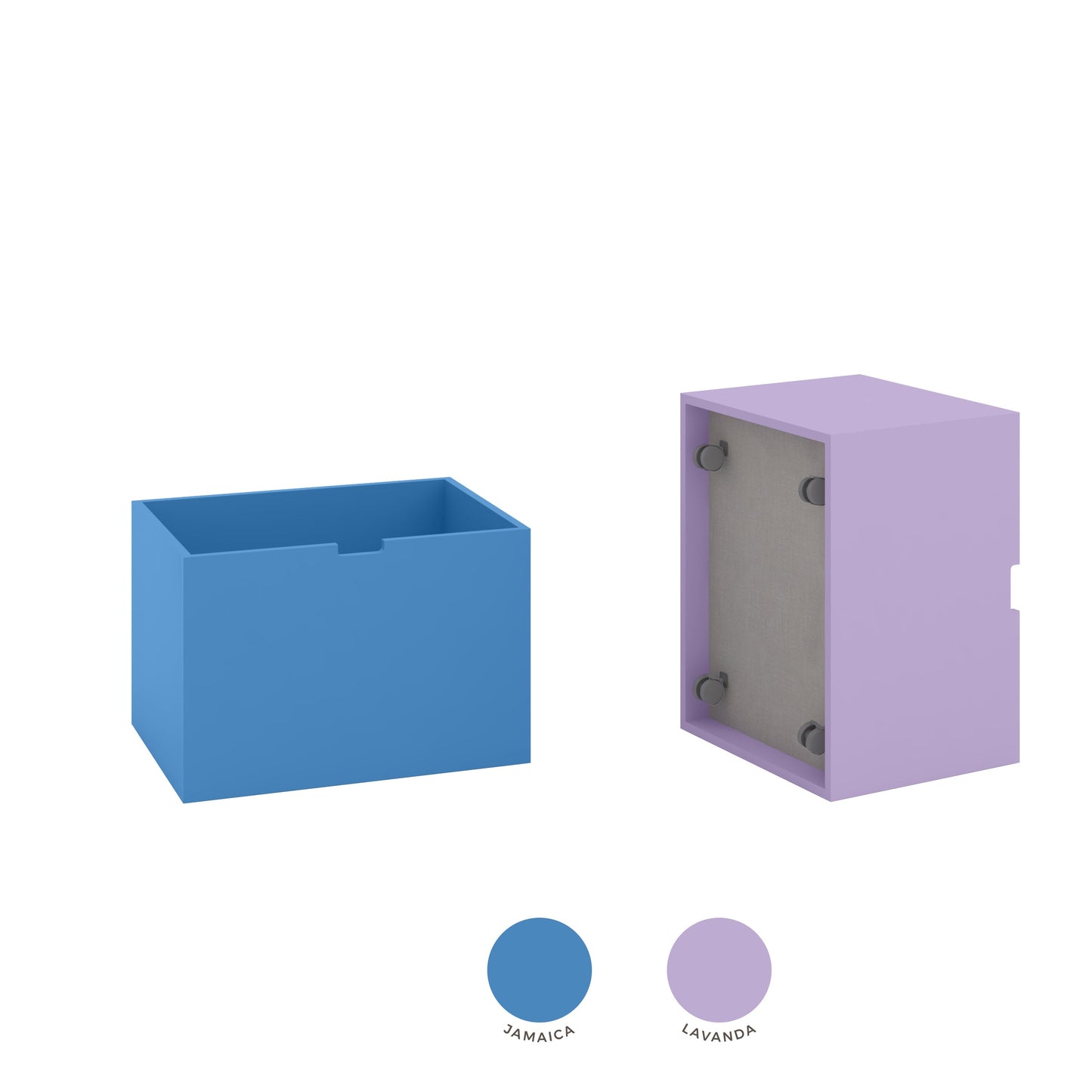 Modulo de 1, 2 o 3 Jugueteros con ruedas